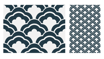 vintage tiles Portuguese patterns antique seamless design in Vector illustration