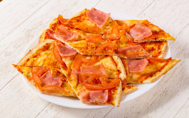 Focaccia with cheese