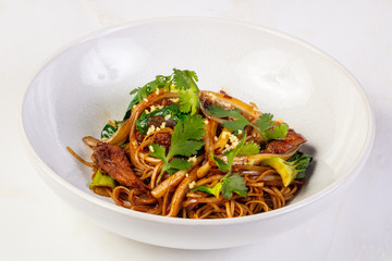 Egg noodle with sauce