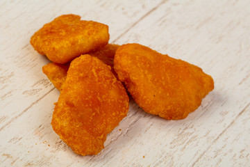 Crispy chicken nuggets