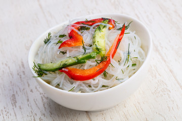Appetizing bean noodles