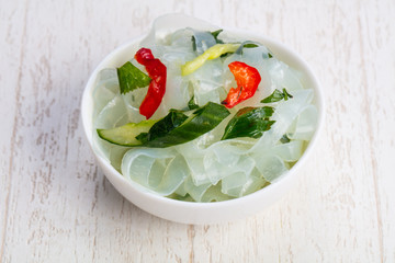 Appetizing bean noodles