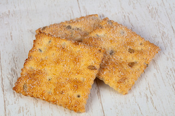 Tasty cracker cookies