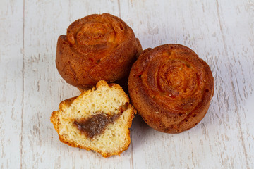 Delicious baked muffins