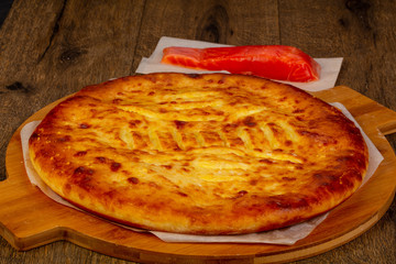 Homemade Ossetian pie