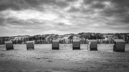 Beach chairs Norderney