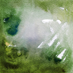 Bright painted watercolor texture. Hand drawn background with text place.