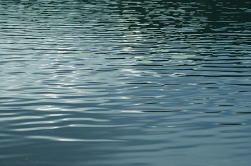 Waves on a lake in Dalarna