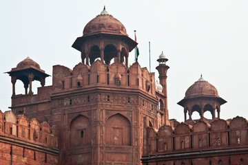 Fototapeta na wymiar Rotes Fort, Red Fort, Delhi