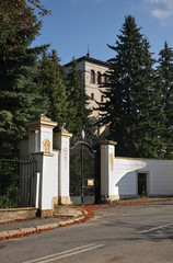 Fototapeta premium Palace in Jeleniow near Kudowa-Zdroj. Poland