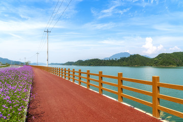 The beautiful landscape of Qiandao Lake