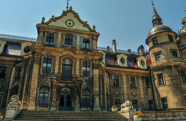 Old Polish palace 
