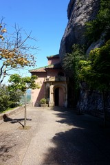 The entrance to the sacred crypt, where the Black Madonna was found on Mount Montserrat.