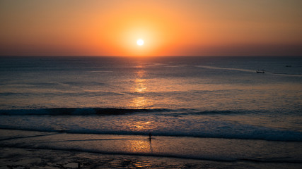 Sunset at Uluwatu Bali Indonesia