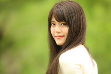 Fototapeta premium 女性ポートレート