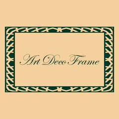 Art Deco Frame
