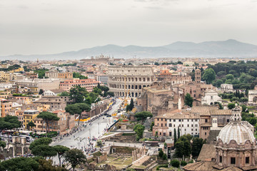 Fototapeta na wymiar Rome cityscpe
