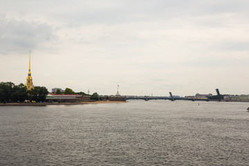 Fototapeta premium River parade in Saint-Petersburg