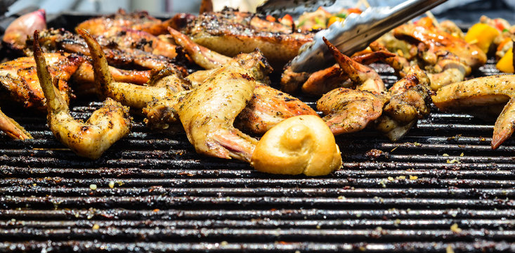ALAS DE POLLO A LA PARRILLA  