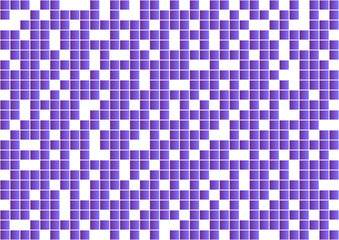 Abstract geometric background with purple squares. Vector illustration