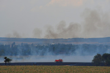 Fototapeta premium incendie