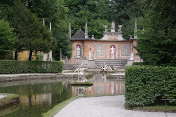Park Wasser Haus Landschaft