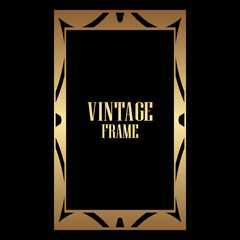 Art Deco Frame