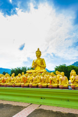 Makha Bucha Buddhist memorial park is built on the occasion of Great period, Buddha 2600 years