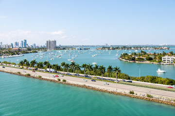 Miami Beach in Florida