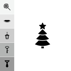 Collection of 6 decoration filled icons