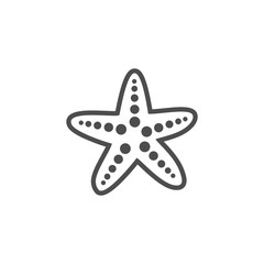 Starfish vector icon