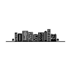 City skylines vector icon