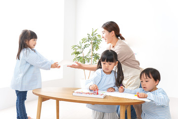 Fototapeta premium 幼稚園・保育園・こども園