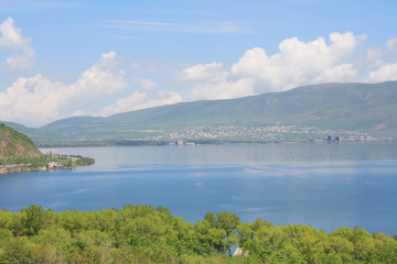 Fototapeta na wymiar Lake Sevan in Armenia