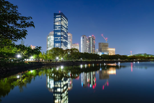 大阪ビジネスパーク 夜景
