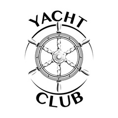 Yacht club logo 