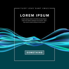 Social media post template