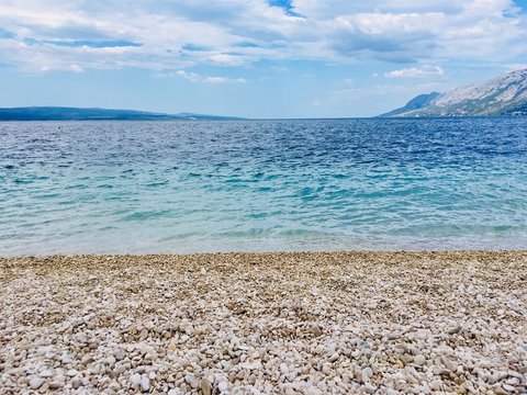 Beach near Split, Croatia