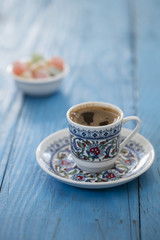 turkish coffee and turkish delights
