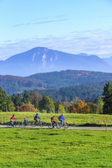 Radlrunde im bayrischen Oberland nahe Murnau