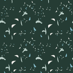 Naklejka premium UFO military camouflage seamless pattern in green and different shades of beige and blue colors