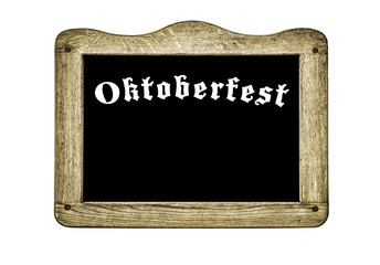 Oktoberfest Schild