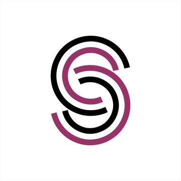 S, CC, CCCC, CSC, SCC initials line art geometric company logo