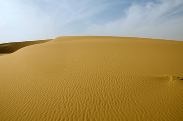 singing sand dunes