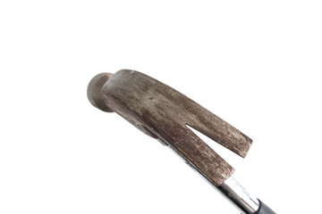 Head of metal Hammer isolated