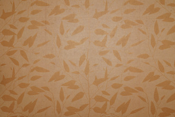 papier peint mural motif feuilles © mariesacha