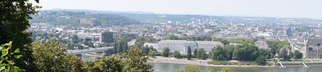Stadtpanorama Koblenz