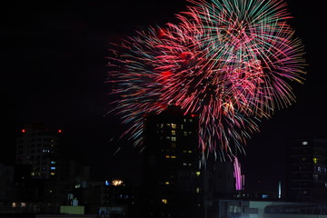 日本の打ち上げ花火