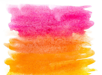 Abstract watercolor art hand paint on white background. Watercolor background