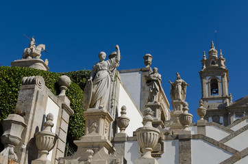Santuário do Bom Jesus do Monte, Braga. Portugal.